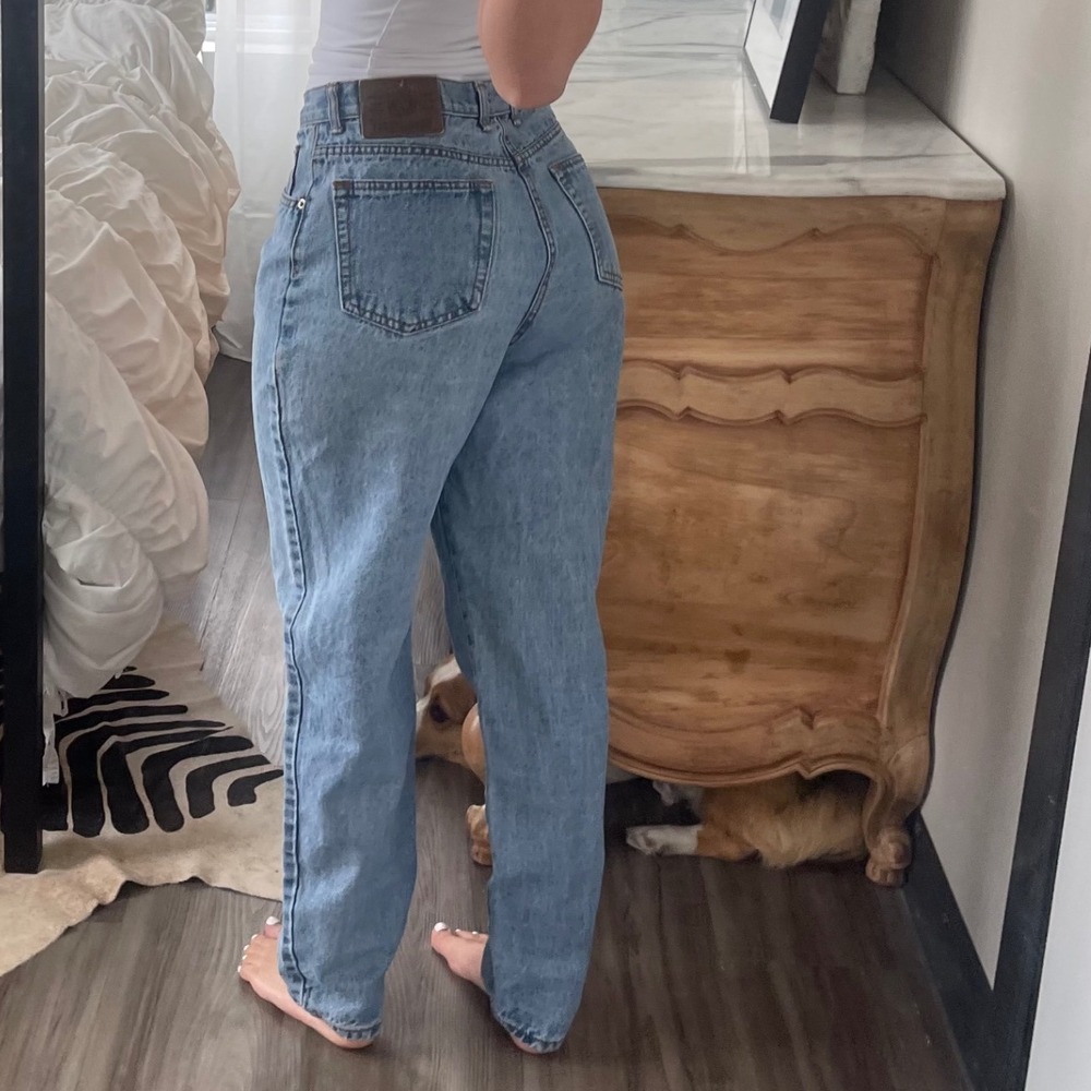 Vintage‎ 90s Braxton Light Wash Baggy Fit Boyfriend Jeans - Picture 2 of 11